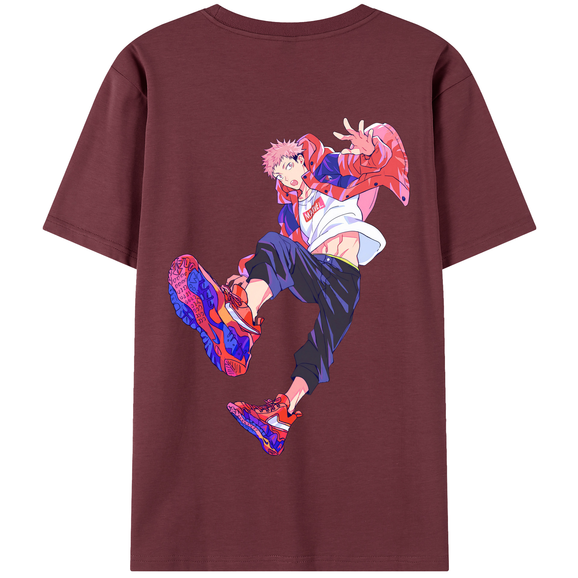（画像用） 呪術廻戦 Jujutsu Kaisen 綿100％半袖Tシャツ（背面プリント）
